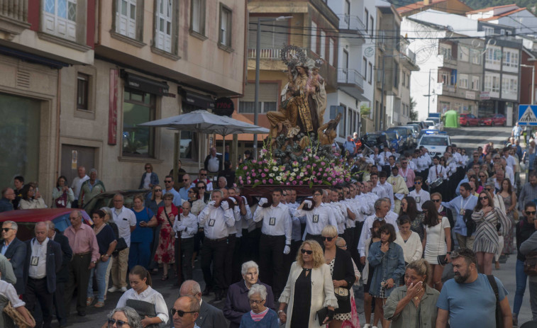 Procesión del Carmen en Fisterra