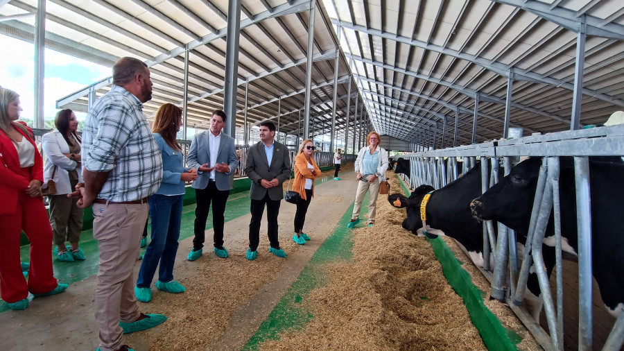 Gandería Os Loureiros inaugura sus nuevas instalaciones en Vimianzo, de las más modernas de Europa