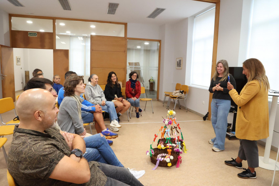 Empieza el curso de la Escola de Regueifa en Carballo