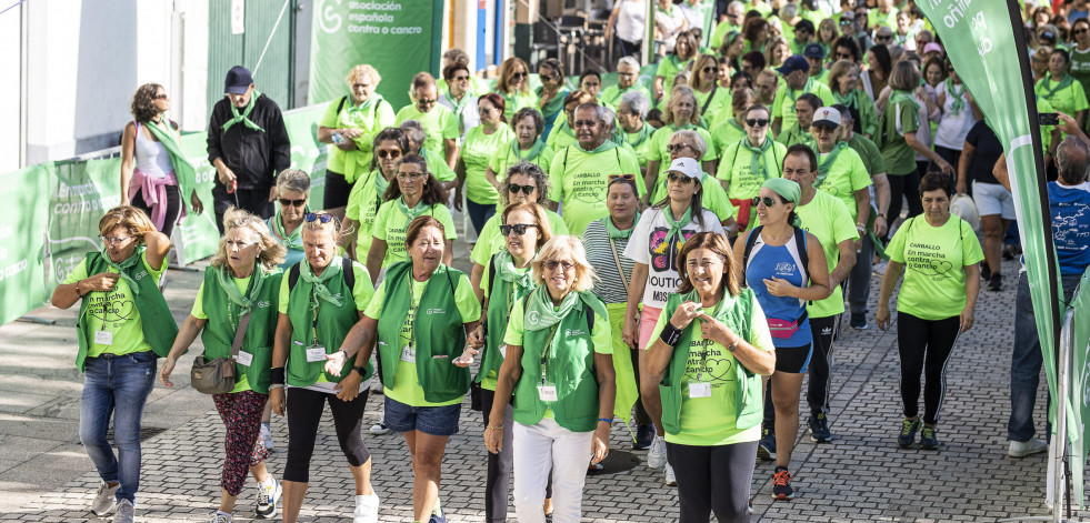 Comida contra el cáncer en A Laracha, Andaina en Carballo y Festival en Cabana