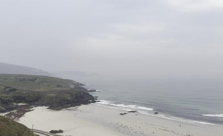 La Costa da Morte sigue afectada por los incendios de Portugal