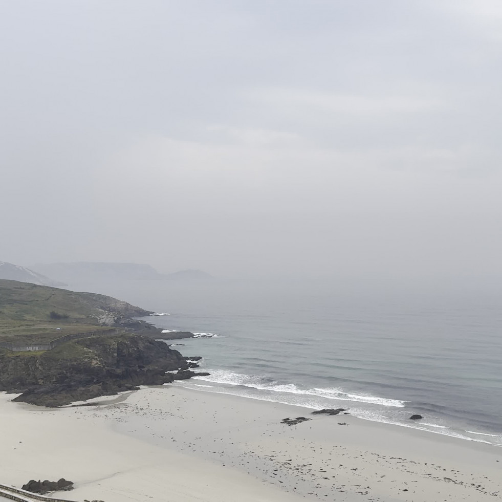 La Costa da Morte sigue afectada por los incendios de Portugal