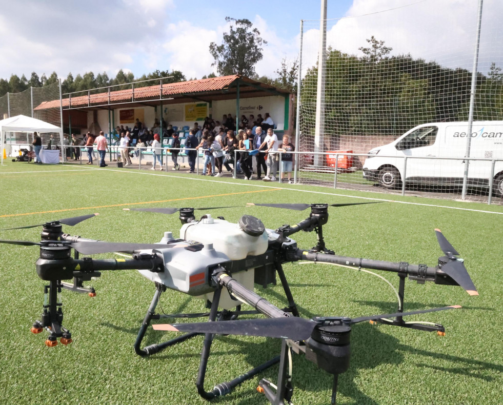 Dron rural coristanco