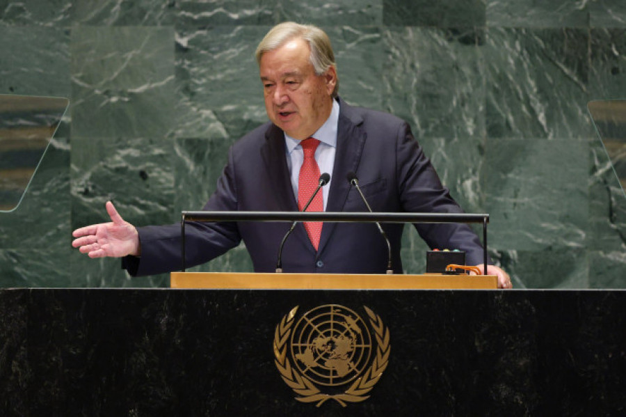 Guterres advierte ante la ONU que la situación mundial es “insostenible”