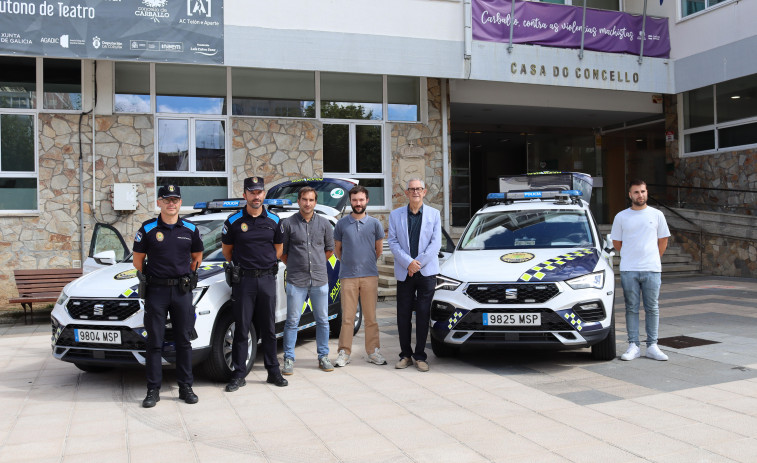 Carballo renueva los coches de renting de la Policía Local que incorporan nuevas prestaciones