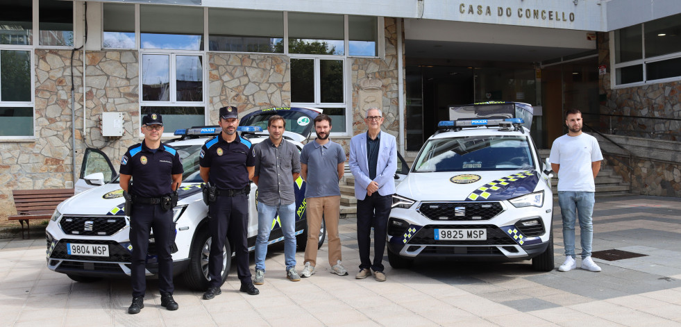 Carballo renueva los coches de renting de la Policía Local que incorporan nuevas prestaciones