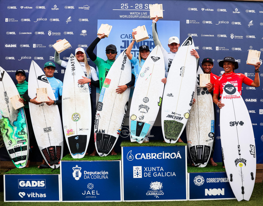 Annette González y Dylan Donegan imponen su ley en la II Cabreiroá Junior Pro Razo