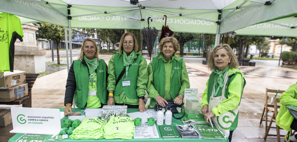 Carballo marcha contra el cáncer