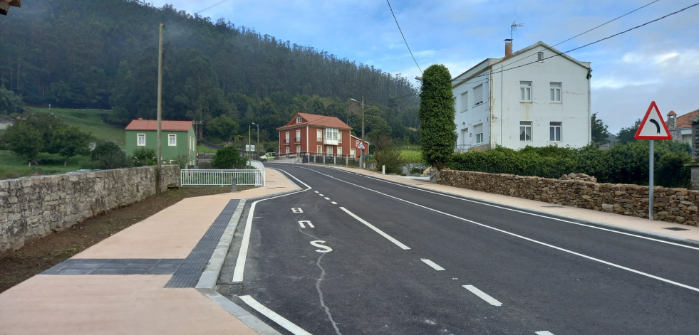 La Xunta finaliza las obras de la nueva senda de O Couto, en Ponteceso