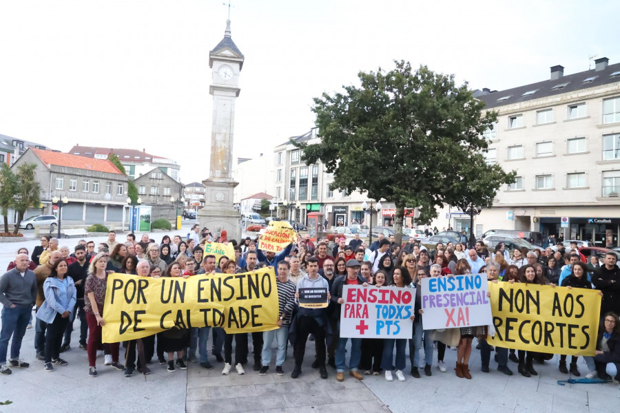 La Costa da Morte continúa con las protestas por los recortes en educación