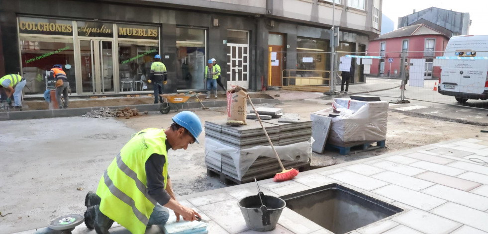 El puente de A Milagrosa carballés se prepara para abrir al tráfico