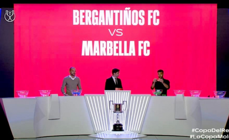 El Bergantiños se medirá al Marbella en la Copa del Rey