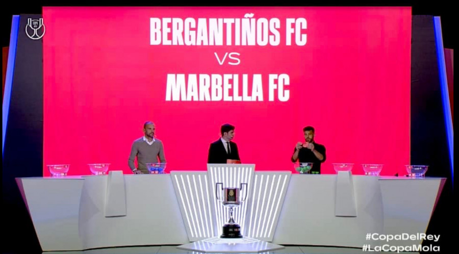 El Bergantiños se medirá al Marbella en la Copa del Rey