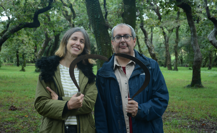 Mabel Montes e Chema Rei, padriños dos premios Fouciño