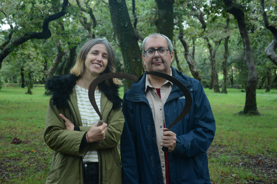 Mabel Montes e Chema Rei, padriños dos premios Fouciño