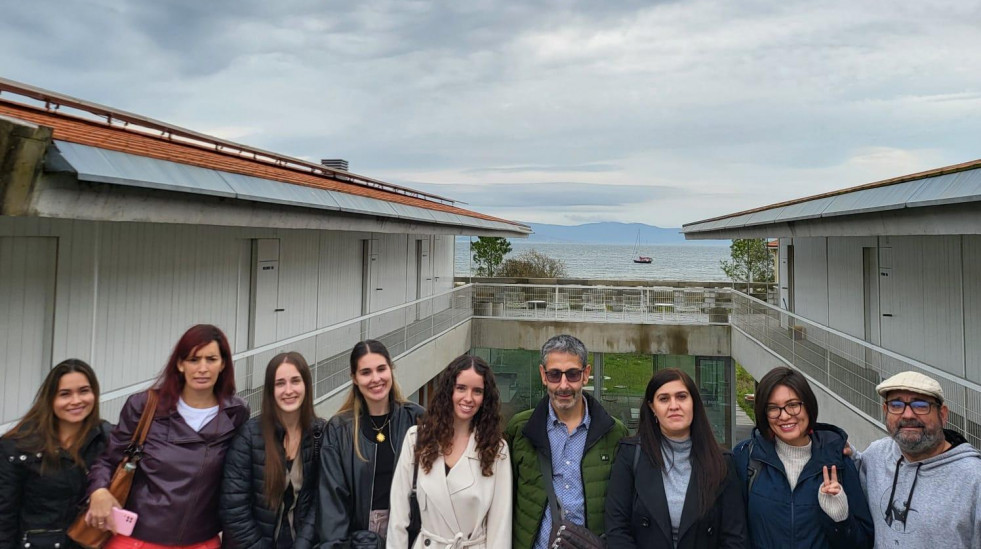 Alumnas del máster de Turismo, de visita por Fisterra