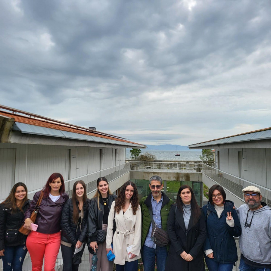 Alumnas del máster de Turismo, de visita por Fisterra