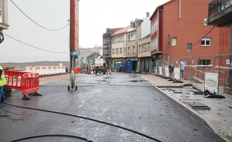 Avanzan los trabajos para abrir a la circulación a finales de mes el puente de A Milagrosa