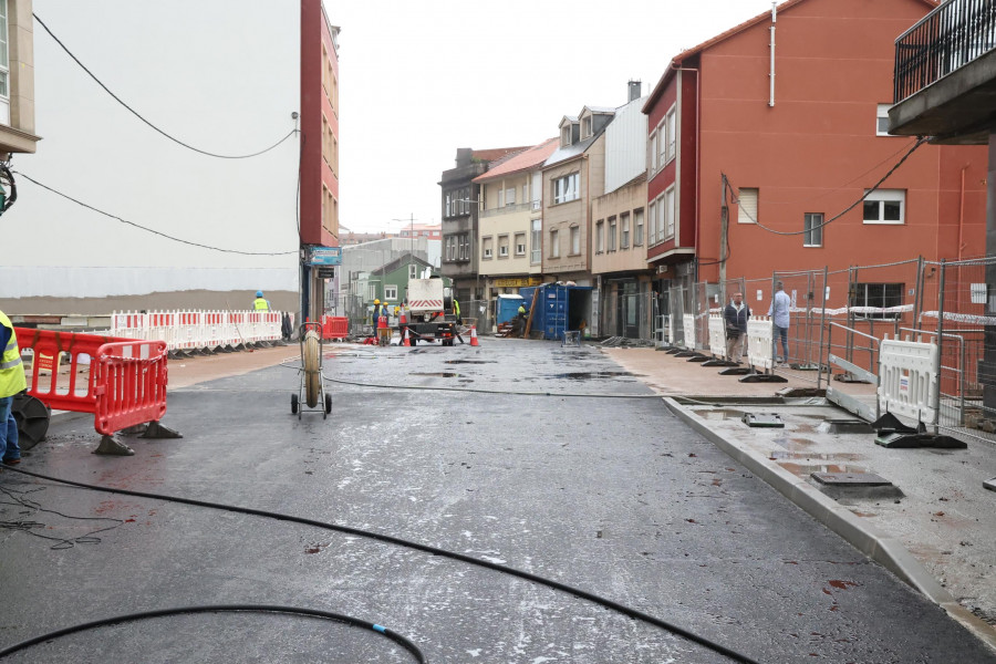 Avanzan los trabajos para abrir a la circulación a finales de mes el puente de A Milagrosa