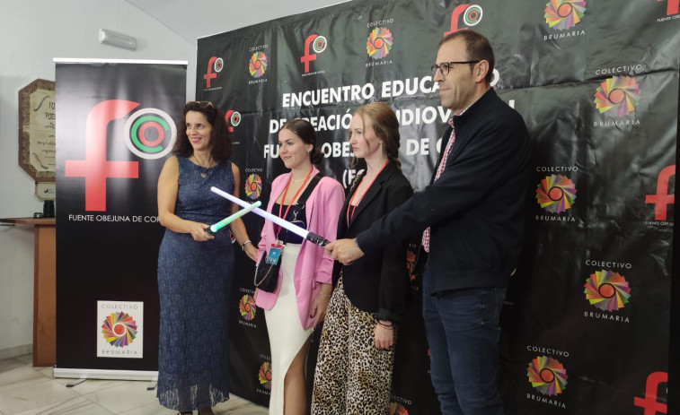 Dos alumnas del instituto de Baio participaron en el festival de cine educativo FOCO