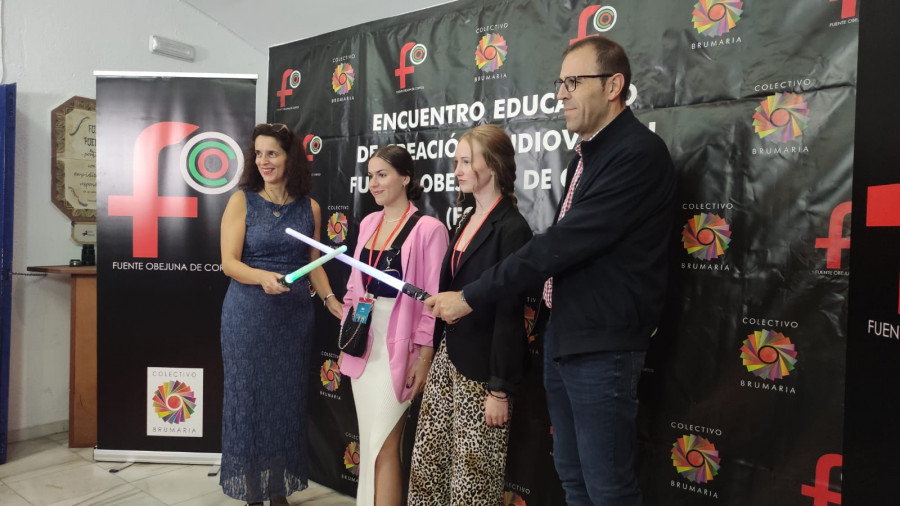 Dos alumnas del instituto de Baio participaron en el festival de cine educativo FOCO