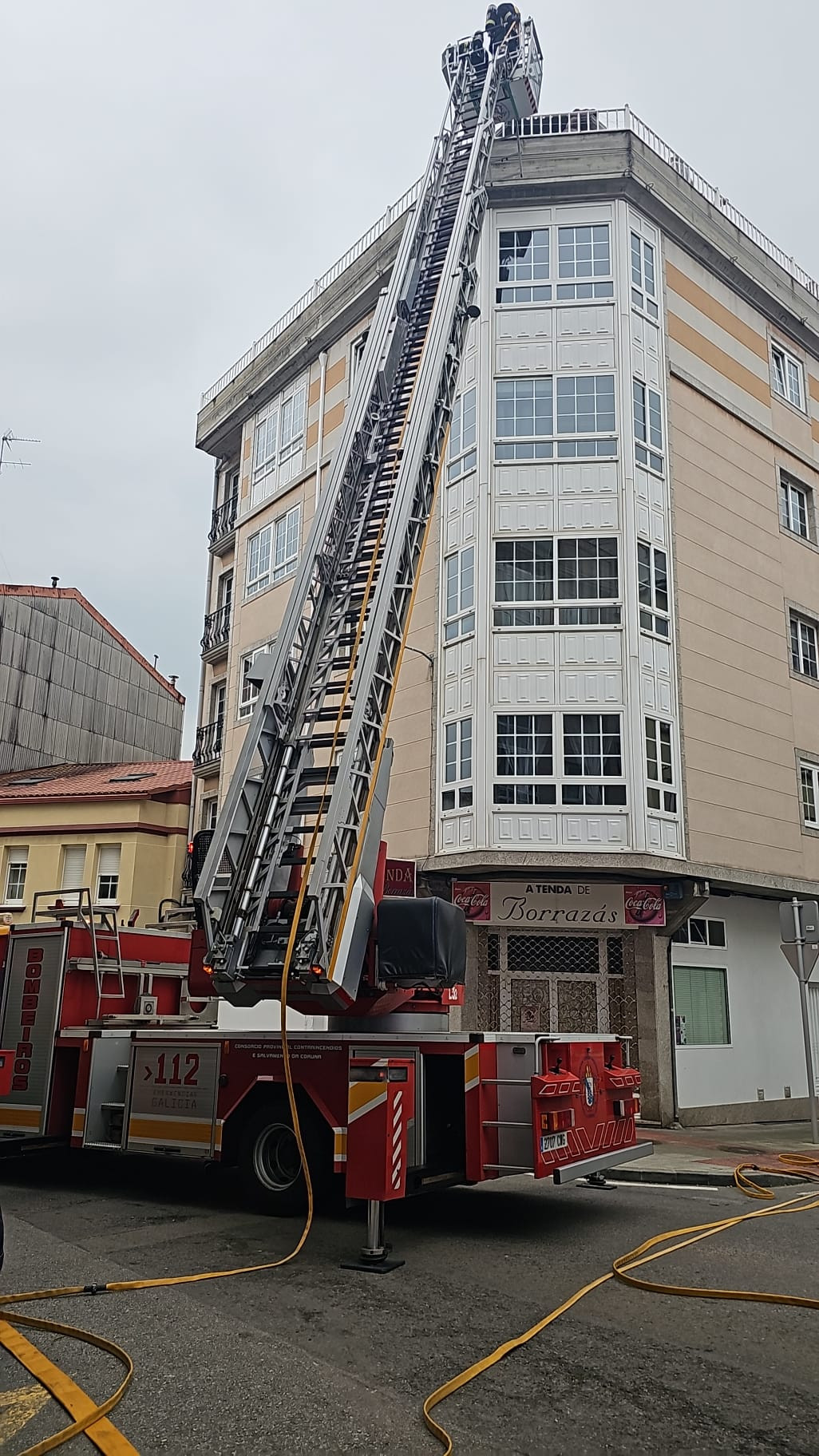 Incendio en Carballo