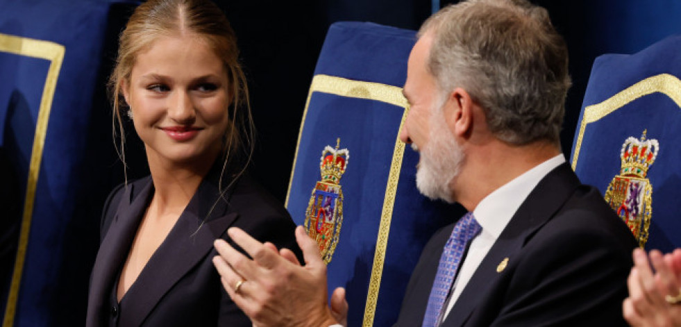 Doña Leonor destaca la “emoción de la esperanza” frente al escepticismo en su discurso en los Premios Princesa de Asturias