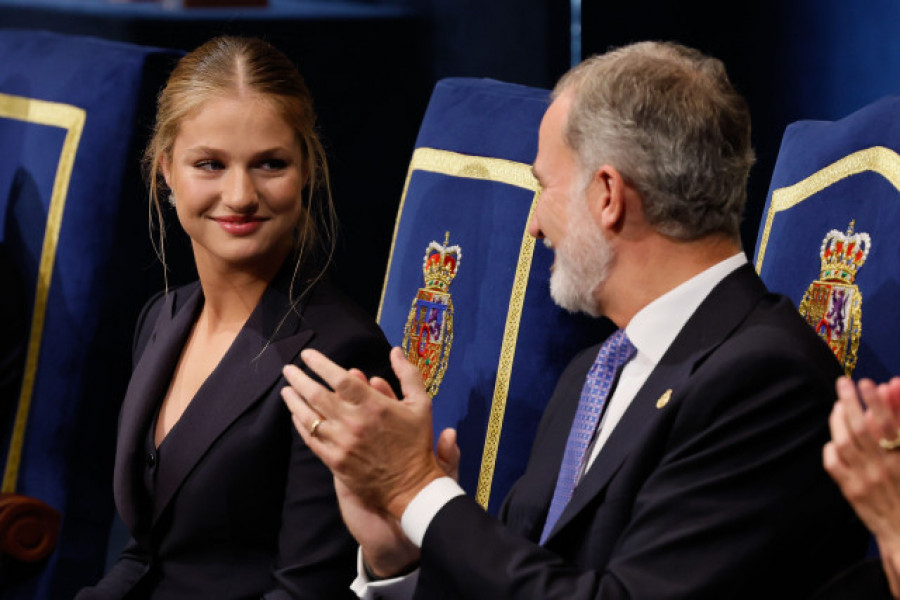 Doña Leonor destaca la “emoción de la esperanza” frente al escepticismo en su discurso en los Premios Princesa de Asturias