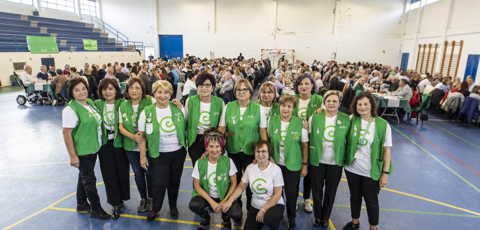 Comida contra el cáncer de Coristanco