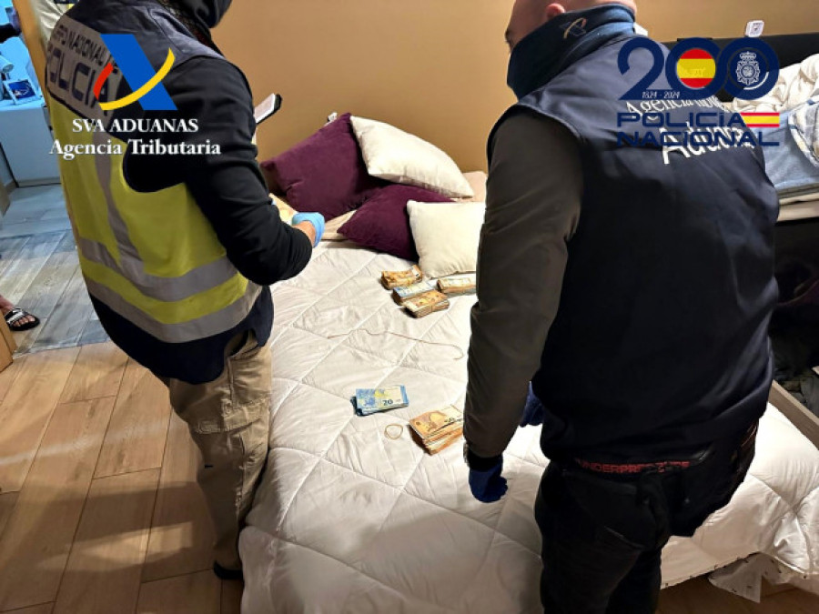 Varios detenidos en Carballo y 5,5 kilos de cocaína incautados en el último operativo contra el narcotráfico en Galicia