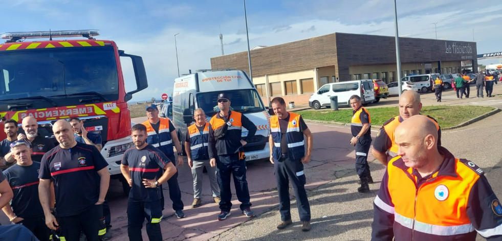 Voluntarios de Protección Civil acuden a Valencia desde la Costa da Morte