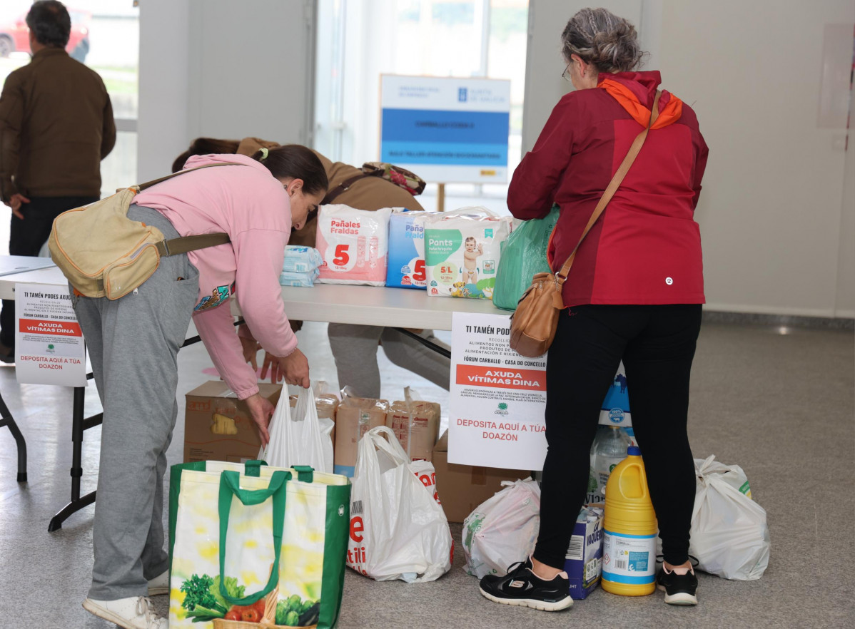 Donaciones en Carballo, este lunes (2)