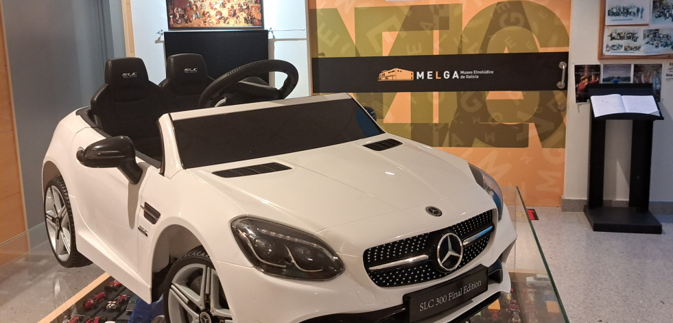 Un Mercedes deportivo infantil, nueva pieza para el Melga