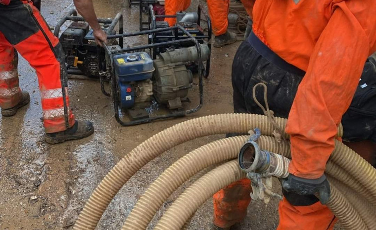 Los voluntarios de Protección Civil continúan con su incansable labor