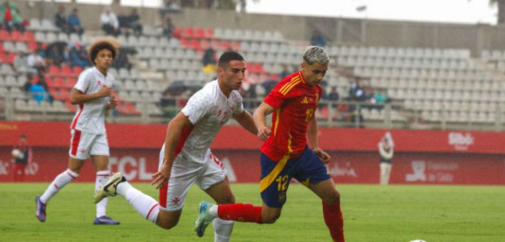 Yeremay, convocado con la sub-21, se perderá el partido contra el Almería