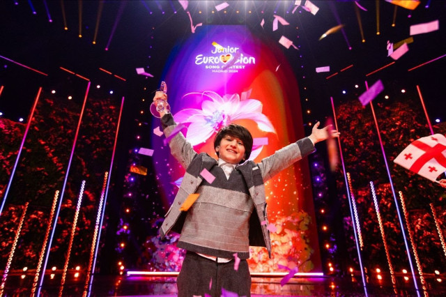 EuropaPress 6345320 andria putkaradze representante georgia ganador eurovision junior 2024 mostrado