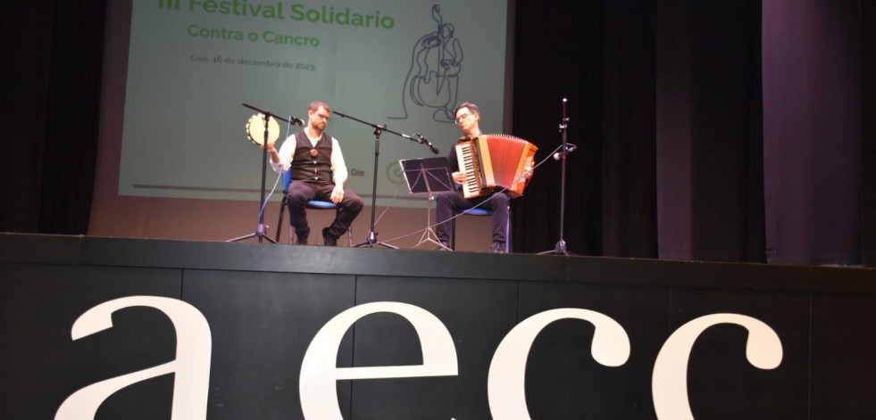 Festival benéfico contra el cáncer, el sábado 23 en Cee