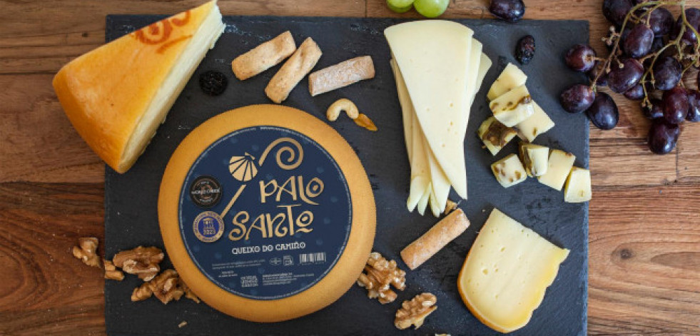 El queso Palo Santo do Camiño, reconocido como uno de los mejores del mundo por los “World Cheese Award”, los Óscars de los quesos