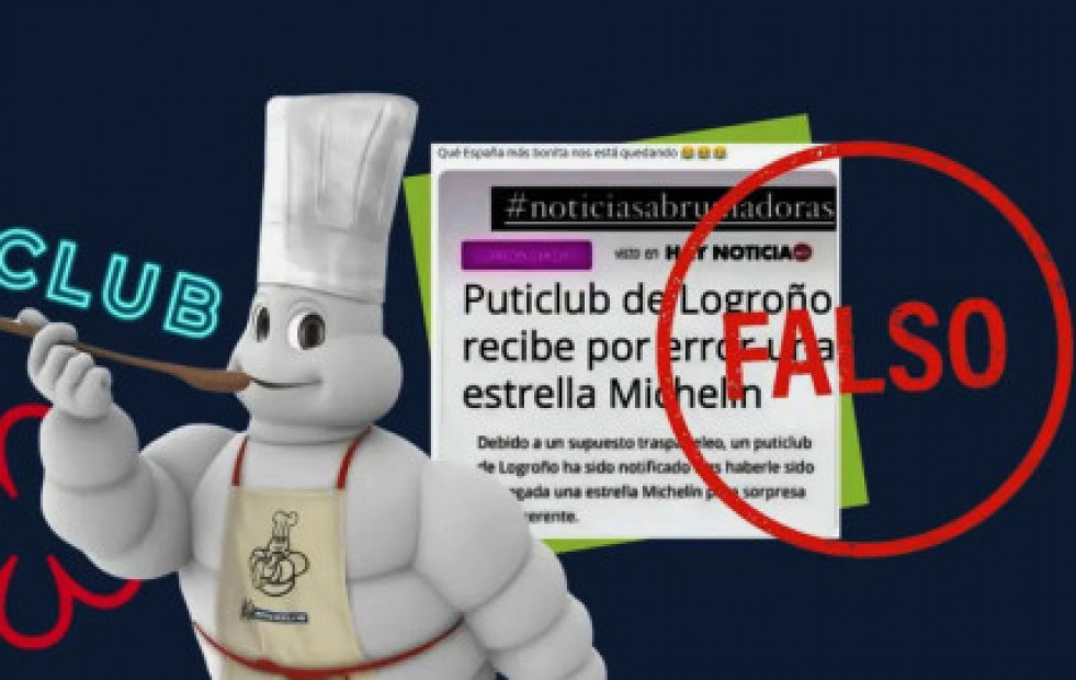 No es verdad que un “puticlub de Logroño” haya recibido una estrella Michelin por error