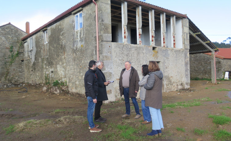 Los trabajos de reforma integral de la rectoral de Montemaior avanzan a buen ritmo