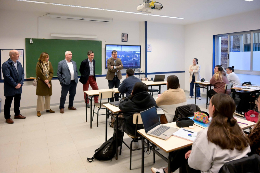 El conselleiro de Educación destaca la formación rural en Fonteboa