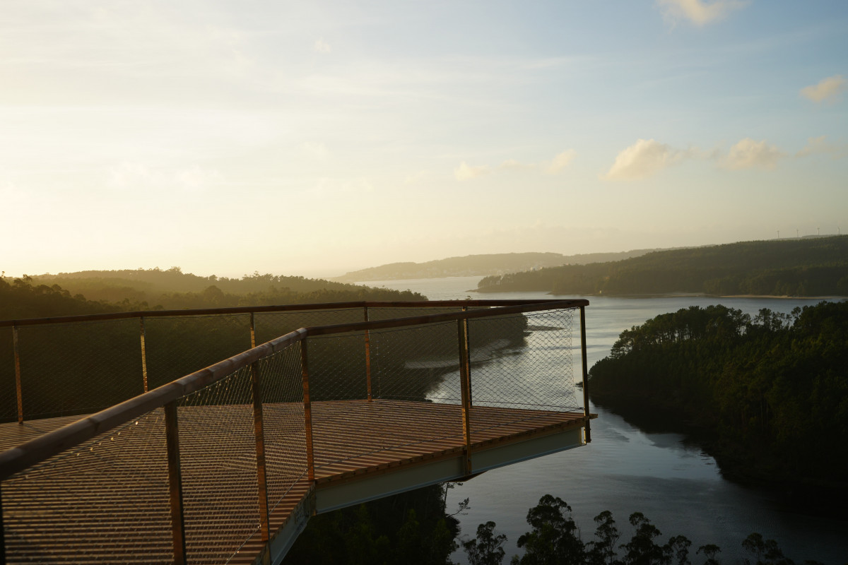 El mirador ofrece unas vistas espectaculares