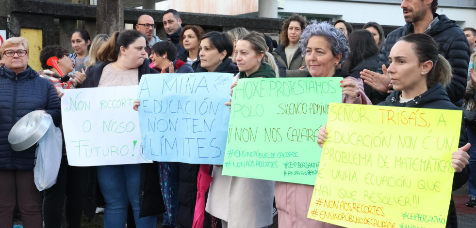 Las familias del Bergantiños reclaman una reunión con Inspección