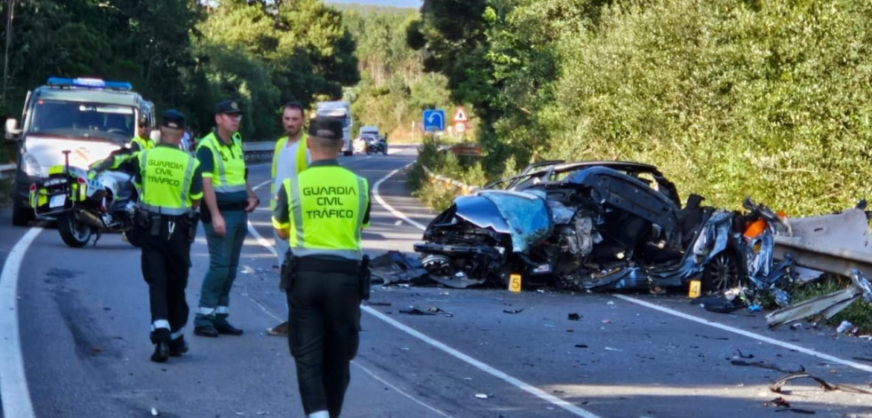 La AC-552 es la carretera de la provincia de A Coruña que registra mayor siniestralidad