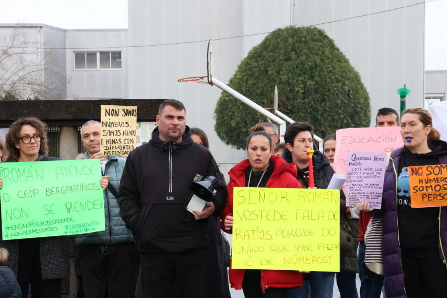 El BNG lleva al Parlamento de Galicia la situación del CEIP Bergantiños