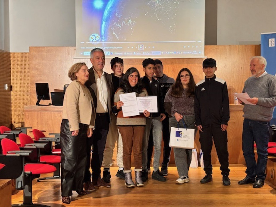 El colegio de Laxe, premiado en un certamen de innovación científica en gallego