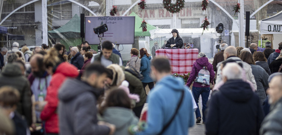 Agotadas en Carballo las plazas el curso de cocina y Xogamos no Mercado