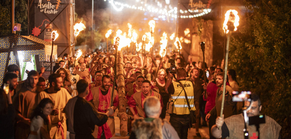 El Asalto ao Castelo, nominado a mejor fiesta en un certamen internacional