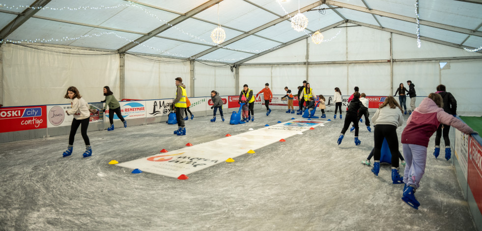 Vimianzo estrena su pista de hielo este viernes