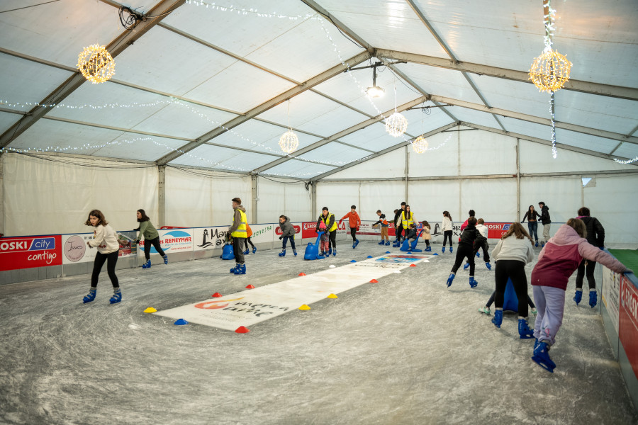 Vimianzo estrena su pista de hielo este viernes